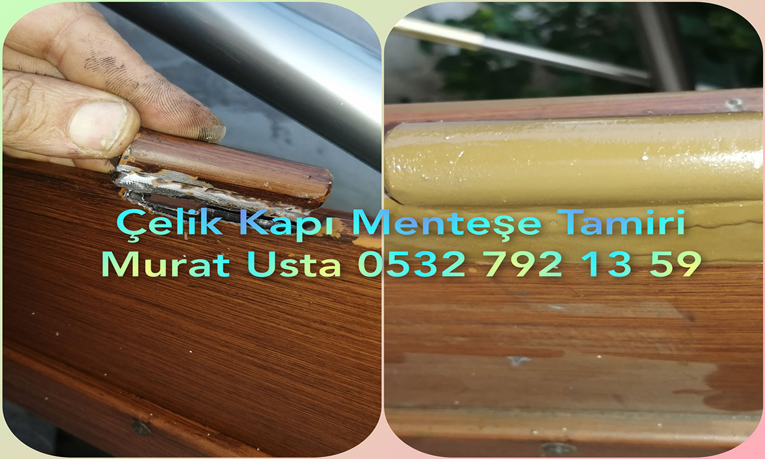 çelik kapı menteşe tamiri